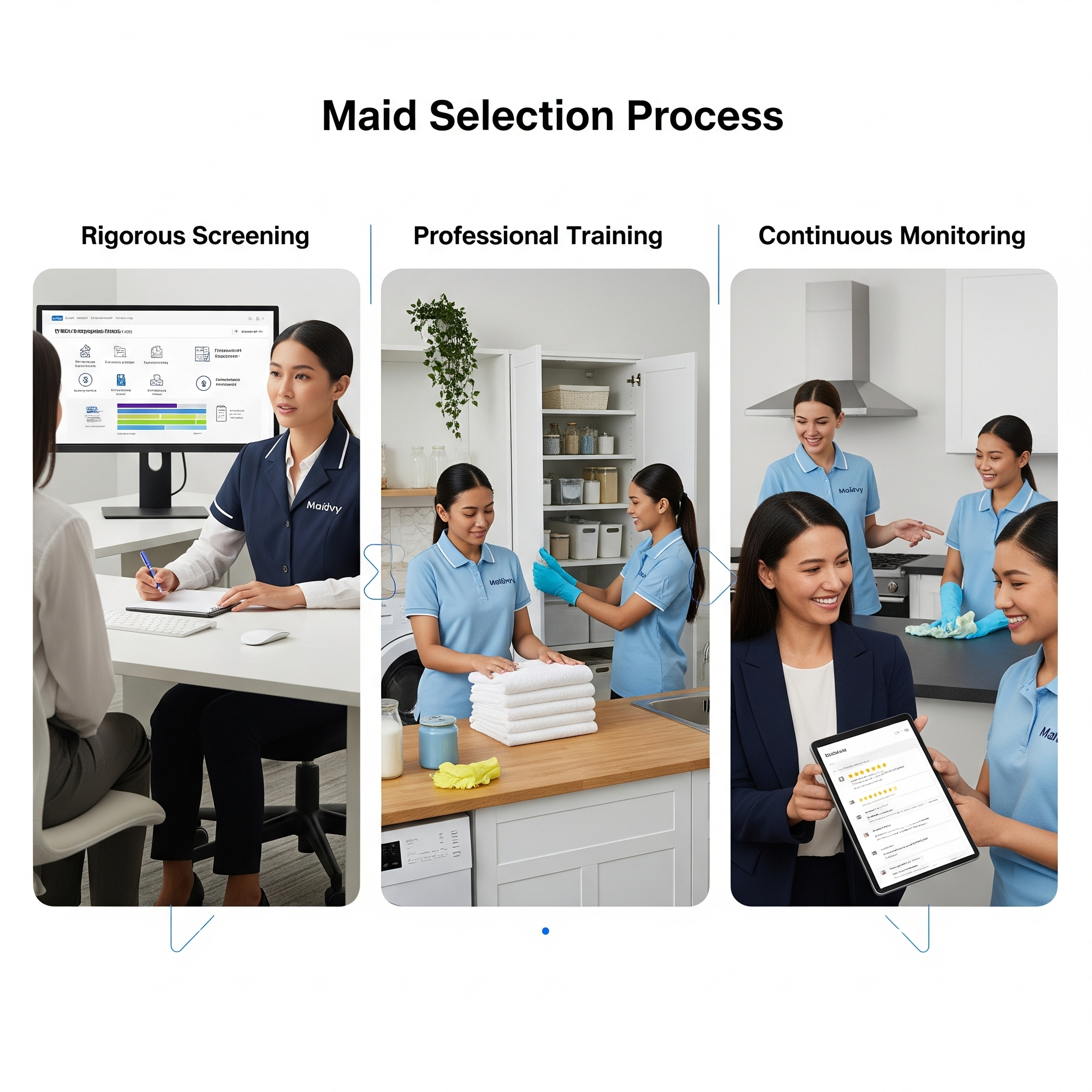Maid working